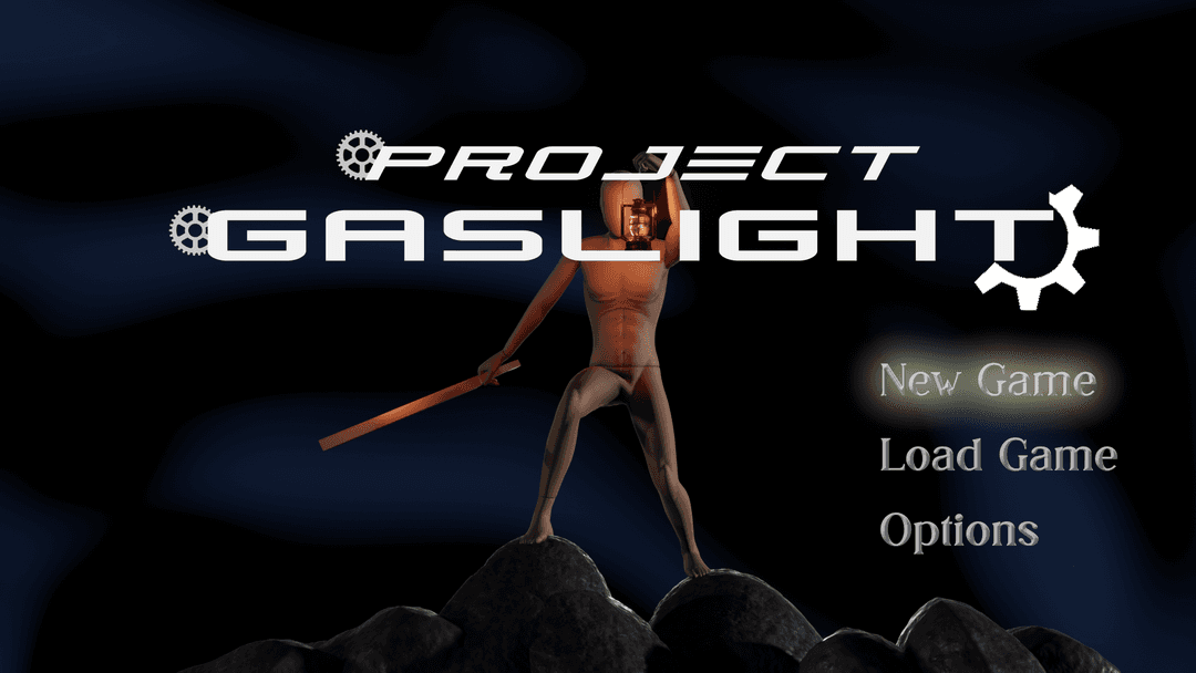 Project Gaslight final main menu